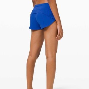 Lululemon Blue Speed Up 2.5 Size 10, low-rise